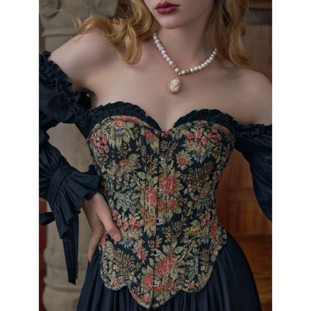 Lacemade ELEGANT ARTISTRY VINTAGE CORSET Size extra Small - Picture 10 of 16